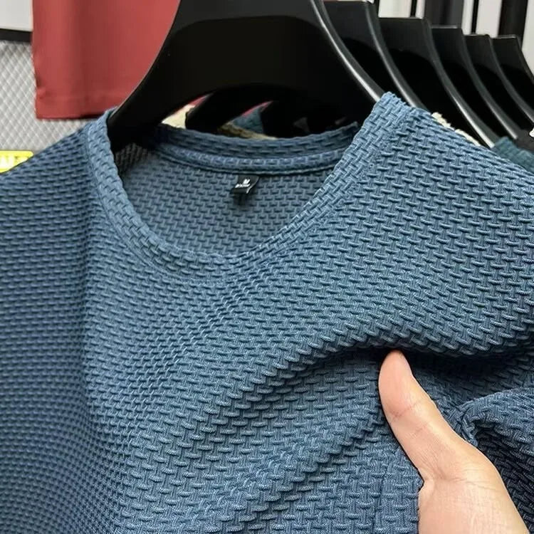 Bamboo Mesh Ice Silk T-shirt